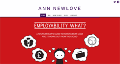 Desktop Screenshot of ann-newlove.com